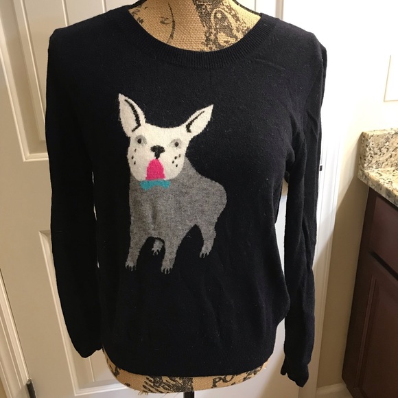 J. Crew Sweaters J Crew Dog Sweater Poshmark